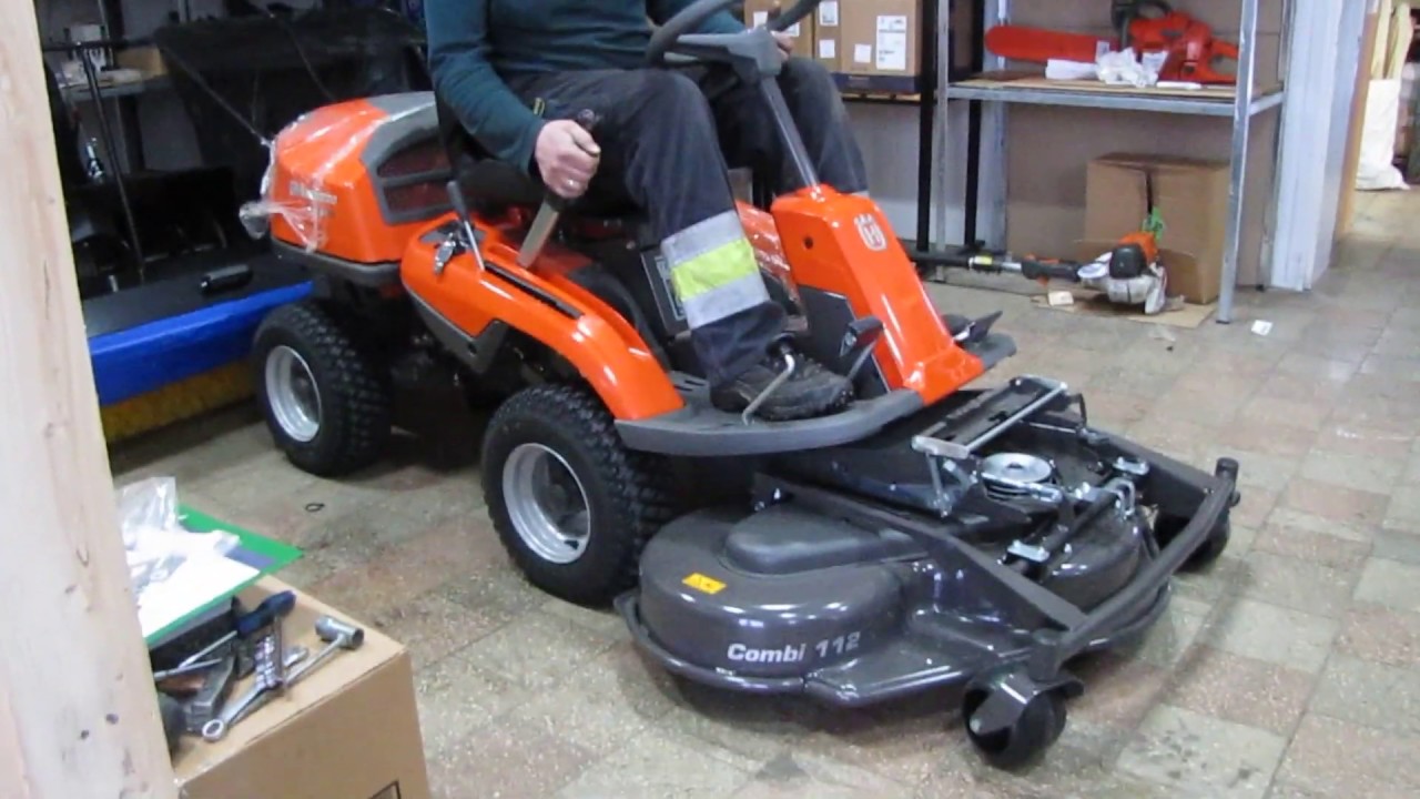 Райдер Husqvarna R 320 AWD - обзор, тест, подготовка к продаже