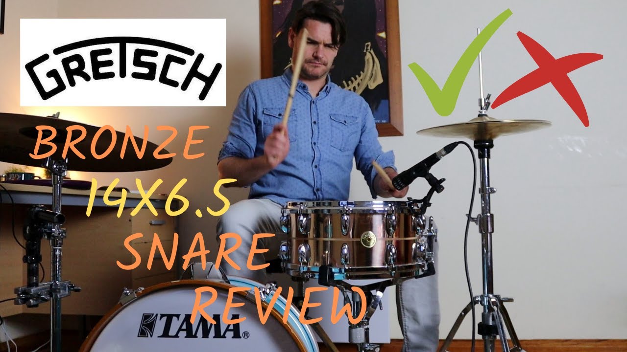 Gretsch USA Bronze Snare Review