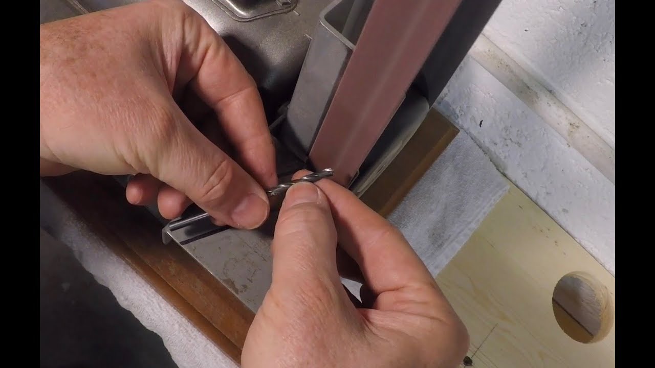 How I Sharpen Drill Bits on My Belt Sander - Blasphemy?