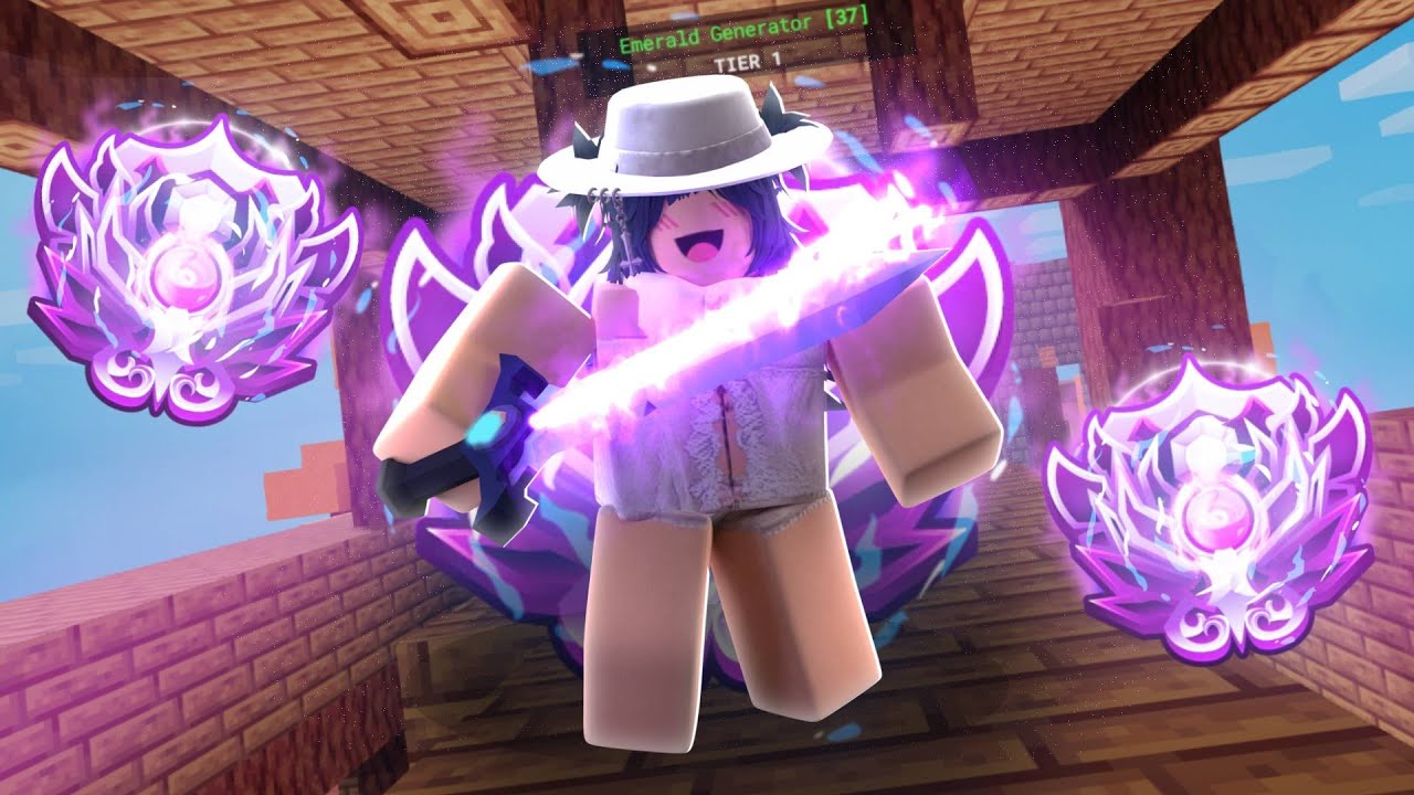 Making Nightmare Rank Lobbies Look easy || Roblox Bedwars Season 9 ft @RealYoGodlike