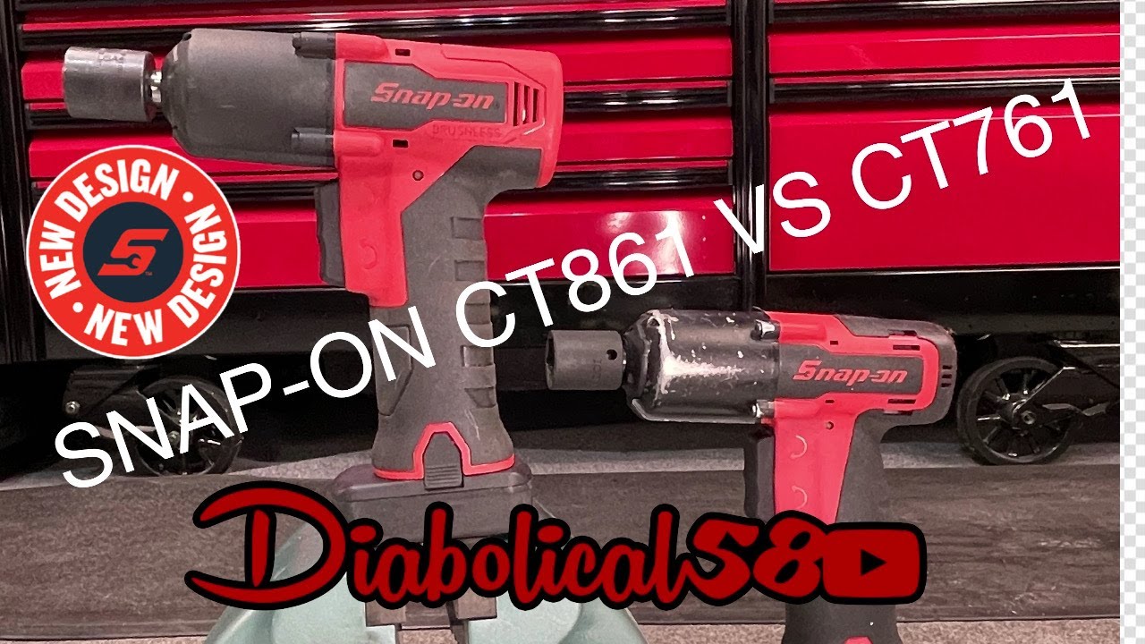 FIRST LOOK SNAP-ON BRUSHLESS CT861 vs CT761 #Snapon #tools