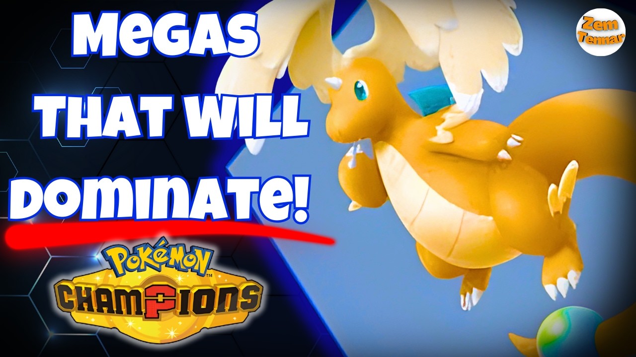 5 мегаэволюций, которые могут доминировать в VGC после выхода Pokémon Champions.