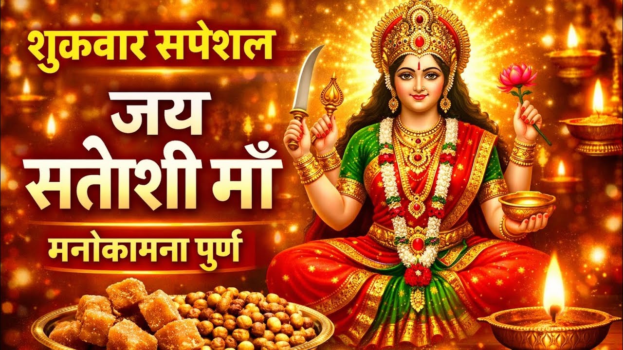 Santoshi Mata Bhajan | जय जय संतोषी माँ | शुक्रवार स्पेशल भजन | Santoshi Mata Song 2026