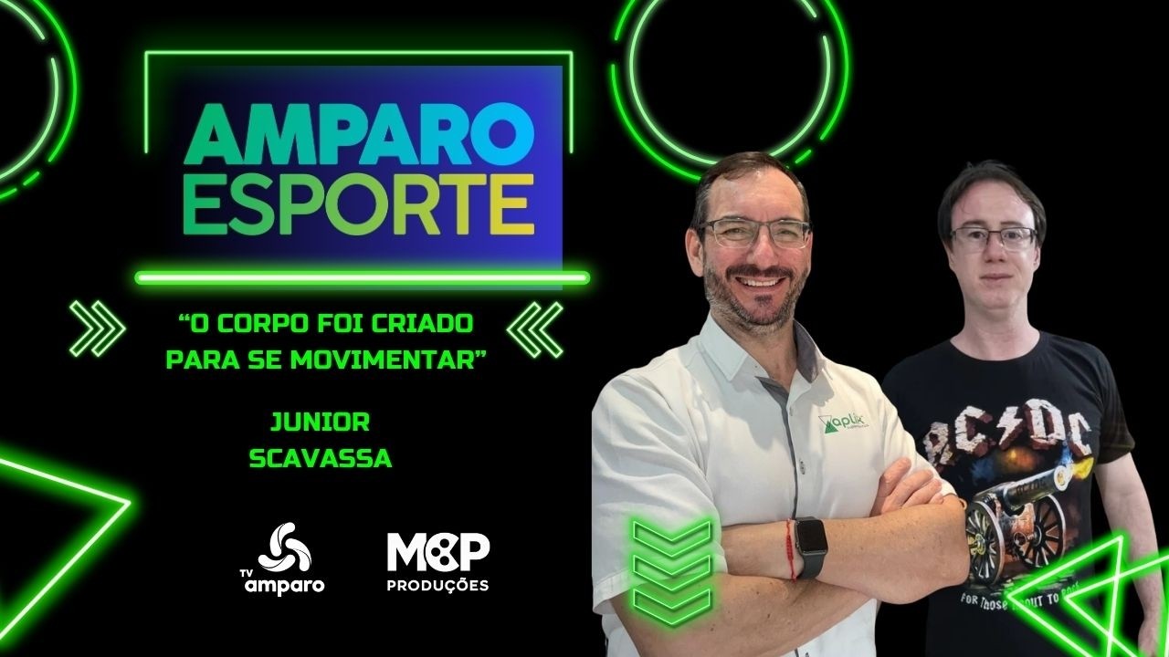 AMPARO ESPORTE COM KLEBER GIRALDI (25/02/26) ENTREVISTA COM JUNIOR SCAVASSA