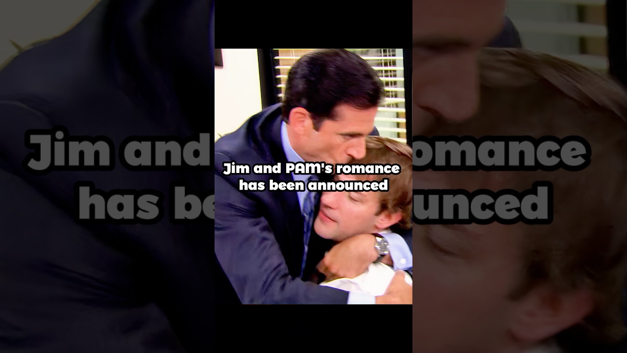 Jim and PAM's romance has been announced