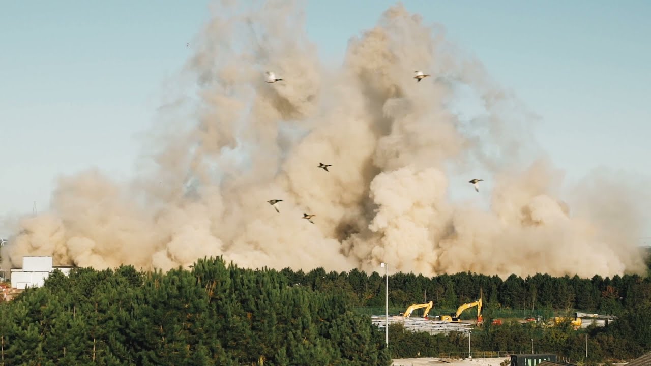 Eggborough Power Station Blowdown (Part 1 - 1st August 2021) - Cooling Towers - Sky Revolutions