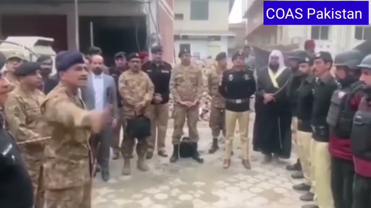 COAS Pakistan Gen Asim Munir with Police reciting Quran |Bahawalnagar |Army |Police