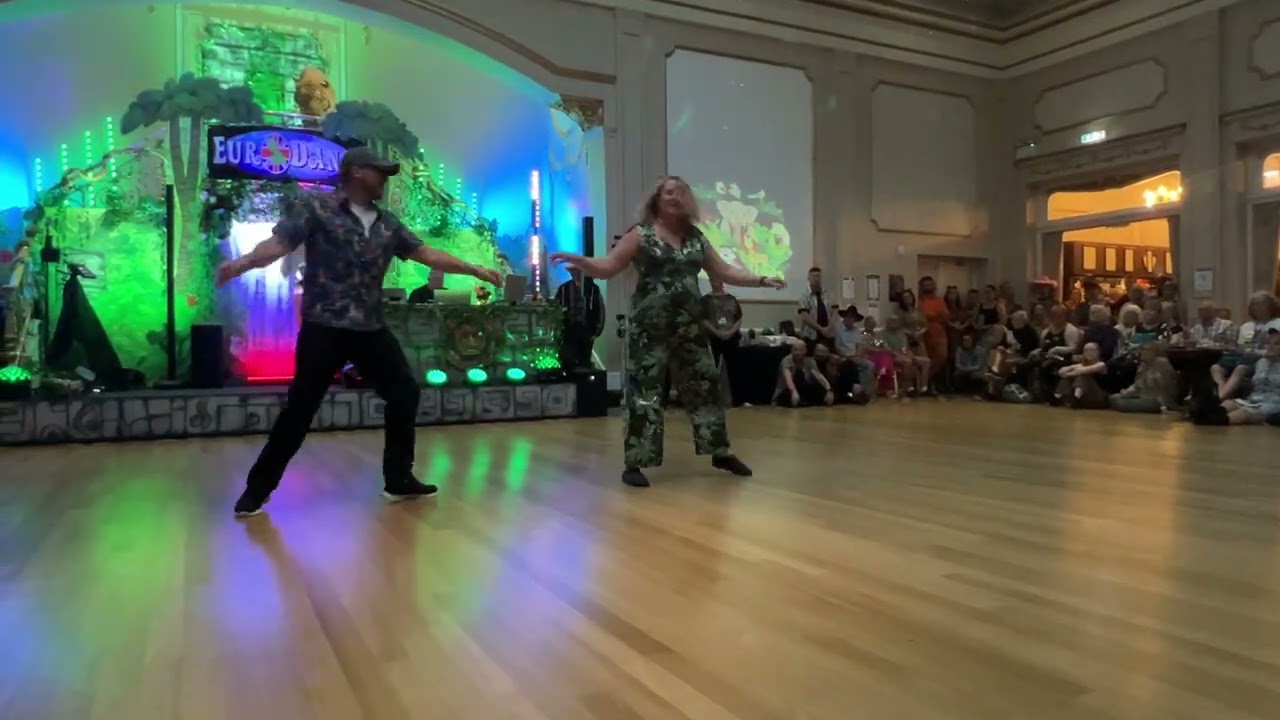 Favorite Escape Line Dance by Tim Johnson & Jannie Tofte Stoian Demo @Eurodance 24