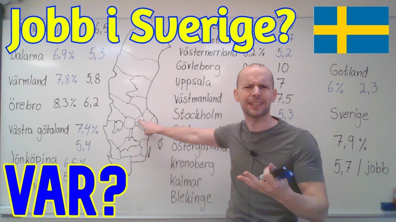 Var är det störst chans att få jobb i Sverige? SFI