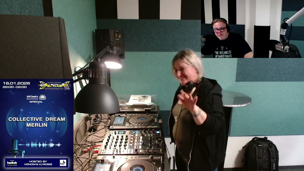 Radio RaBe Sendung Multiversum vom 16.1.2026 Sun Empire Recordings Special Night