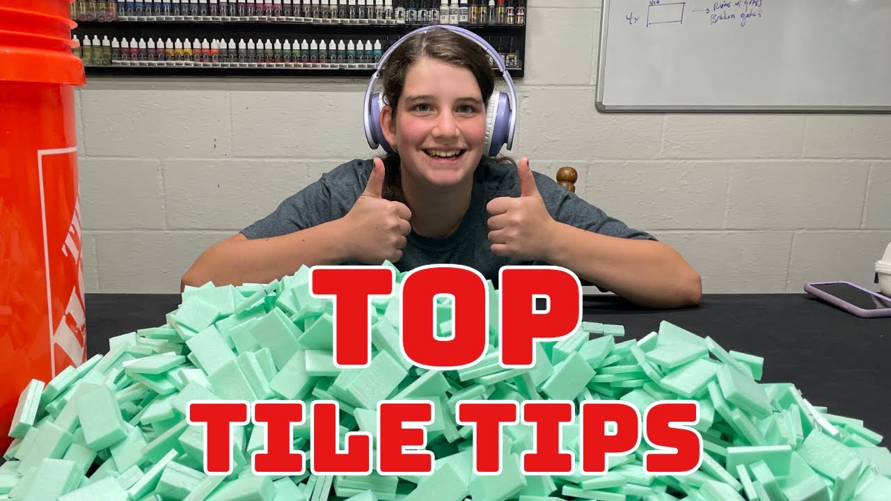 Top Tile Tips for Miniatures, Dioramas, and Display Boards