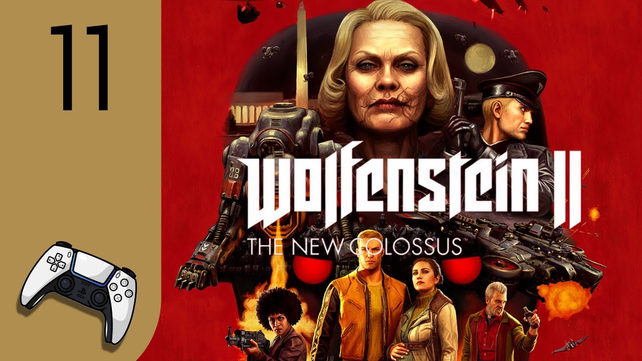 WOLFENSTEIN II:The New Colossus-questi sono matti!!! #11