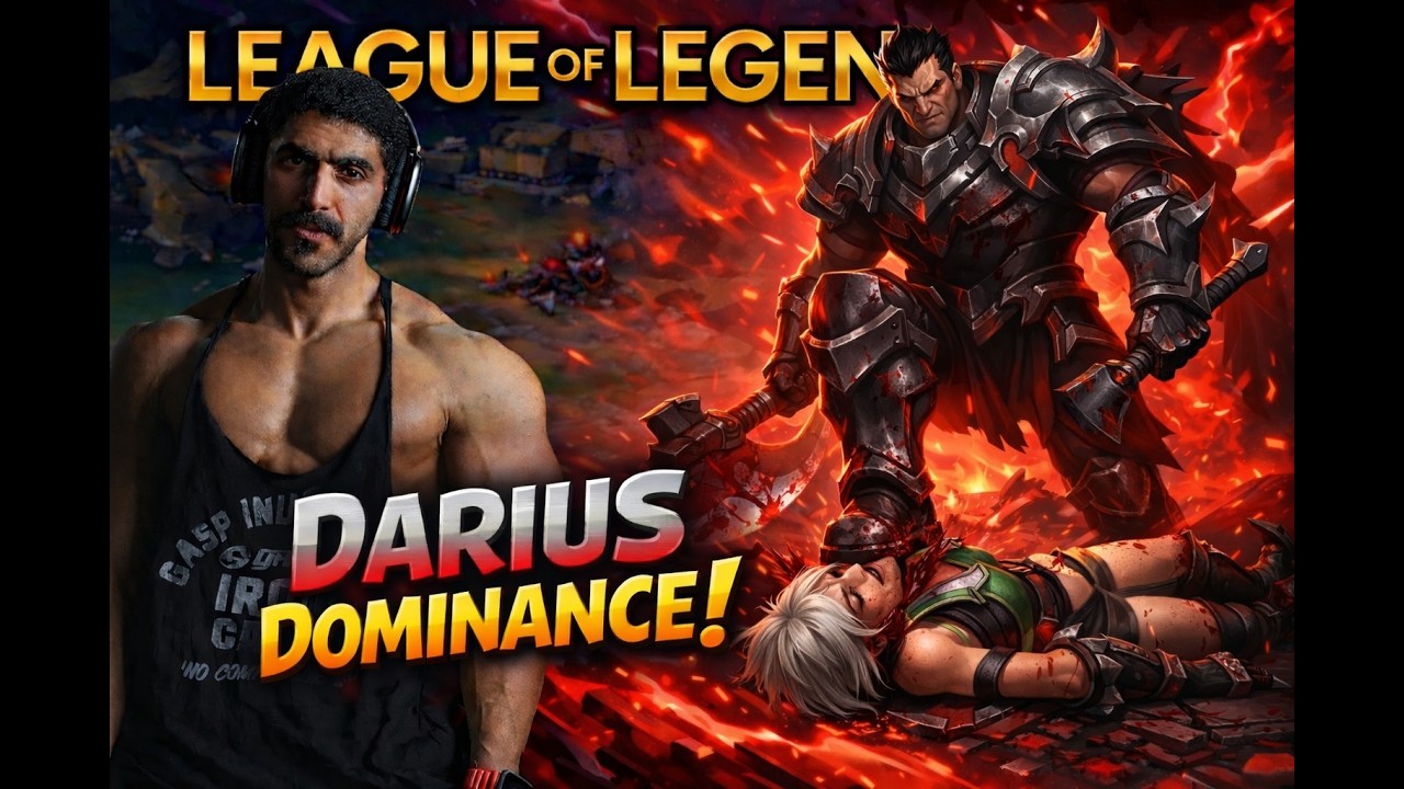 Darius Top The Dunk Master! داريوس توب