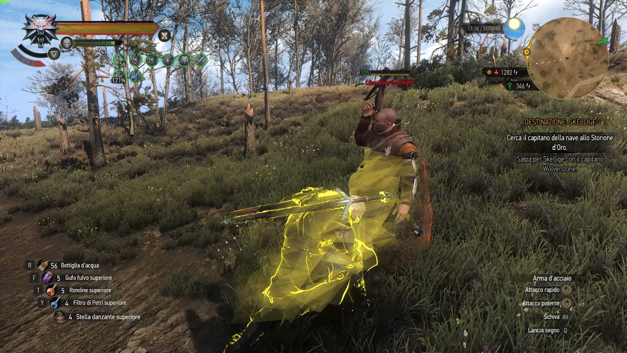 The Witcher 3 - Ultra Gore 2 + Immersive Cam Mod