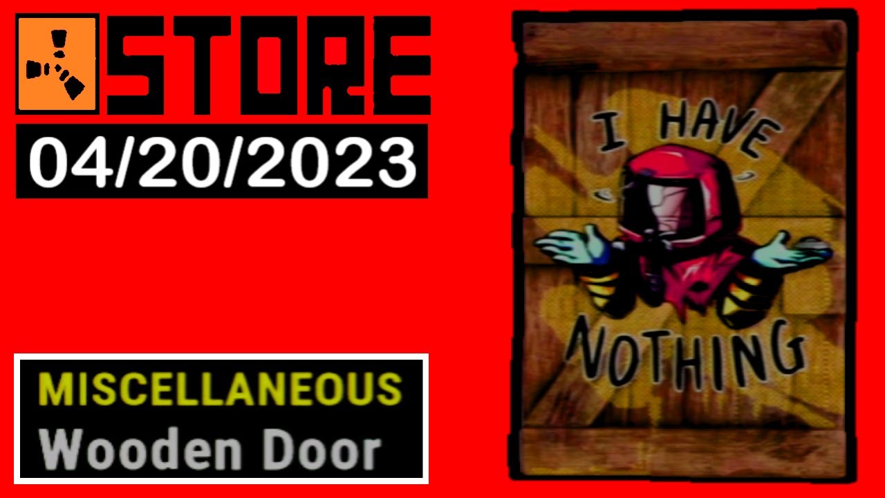 Skin Store Update 04/20/2023 | RUST Console
