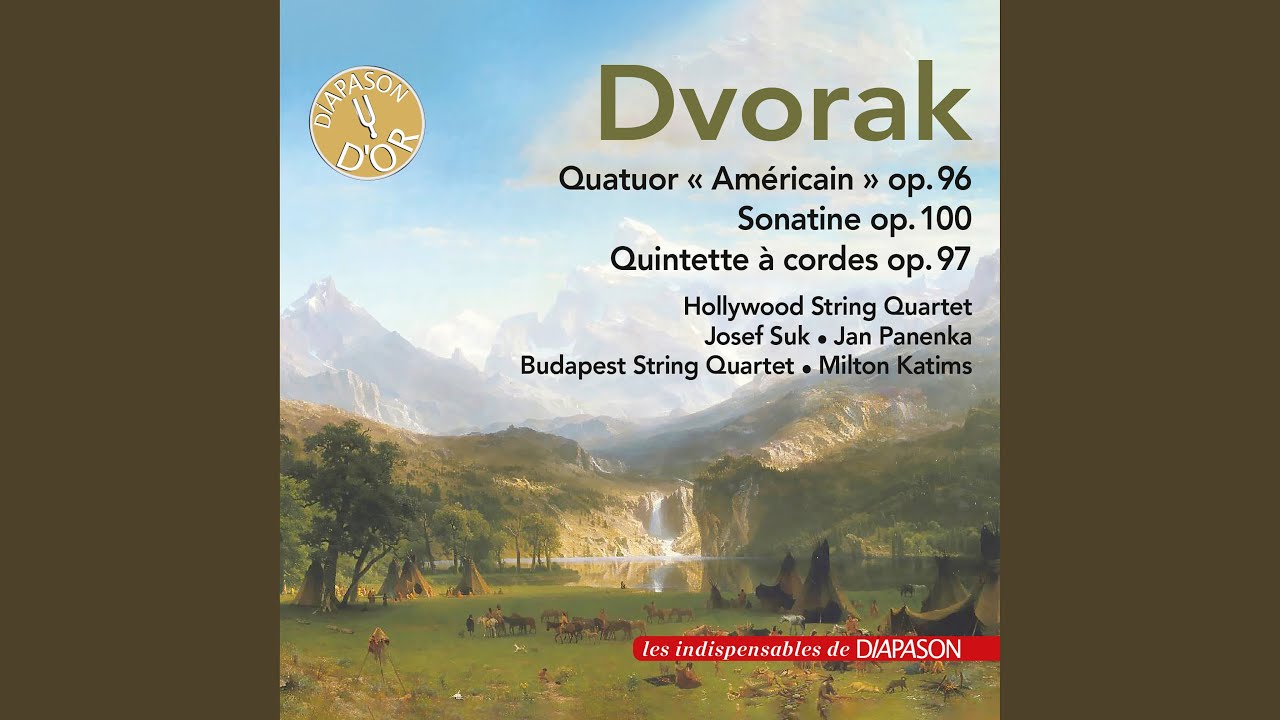 String Quintet No. 3 in E-Flat Major, Op. 97, B. 180: III. Larghetto - Variations I, II, III,...