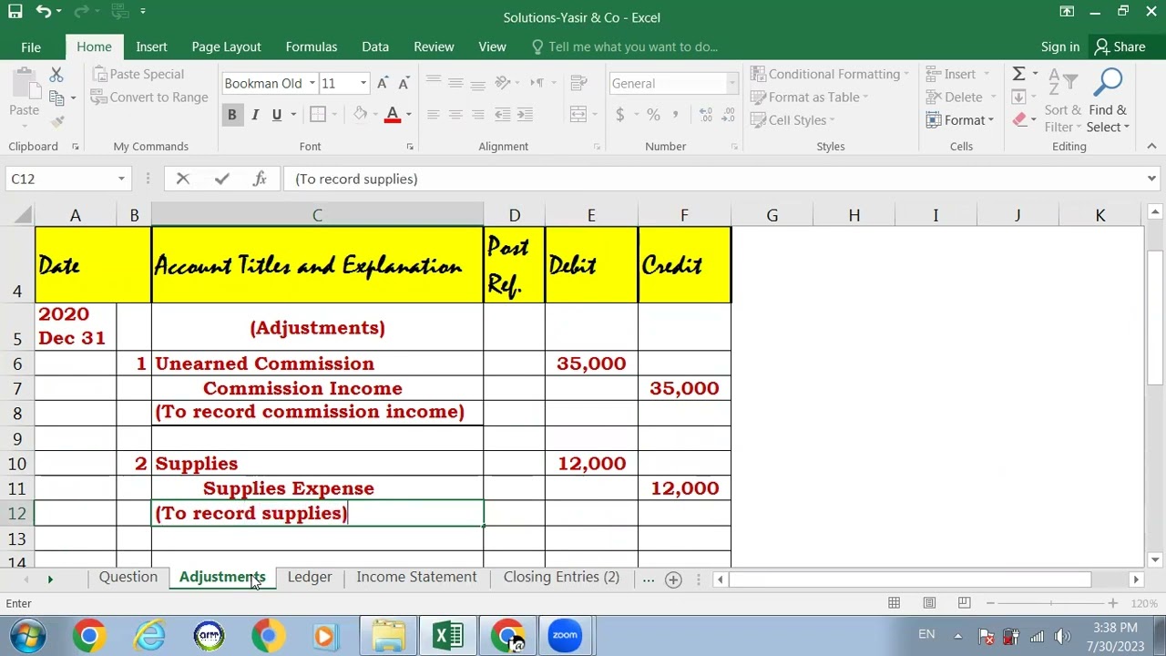 Financial Statements-Trading Business-Perpetual Inventory System in Urdu/Hindi