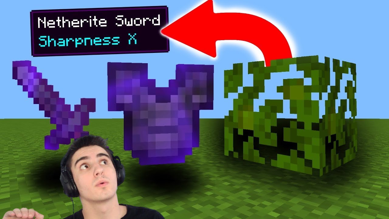Minecraft, НО листата дропват счупени предмети... Minecraft Challenge
