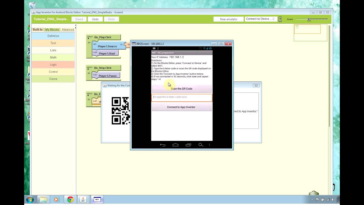 Android Tutorial - How to create Radio Streaming App with App Inventor - Part 2