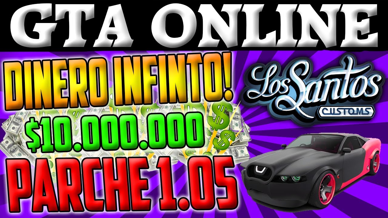 GTA V || GTA ONLINE || TRUCO COMO CONSEGUIR $1.000.000 CADA 10 MINUTOS || PARCHE 1.05 FUNCIONA!