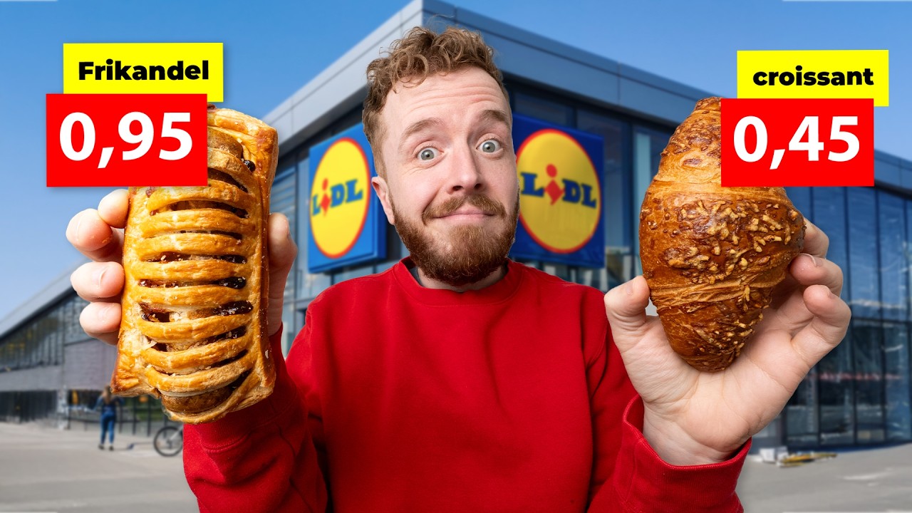 Alle BROODJES & SNACKS van de LIDL testen! 🤩 🥐