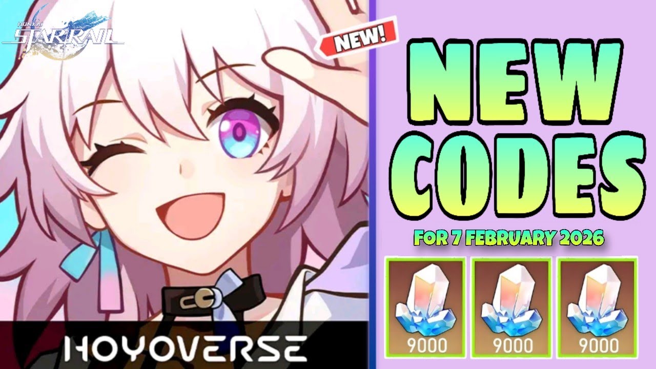 HONKAI STAR RAIL NEW REDEEM CODES 7 FEBRUARY 2026 || HONKAI STAR RAIL CODES