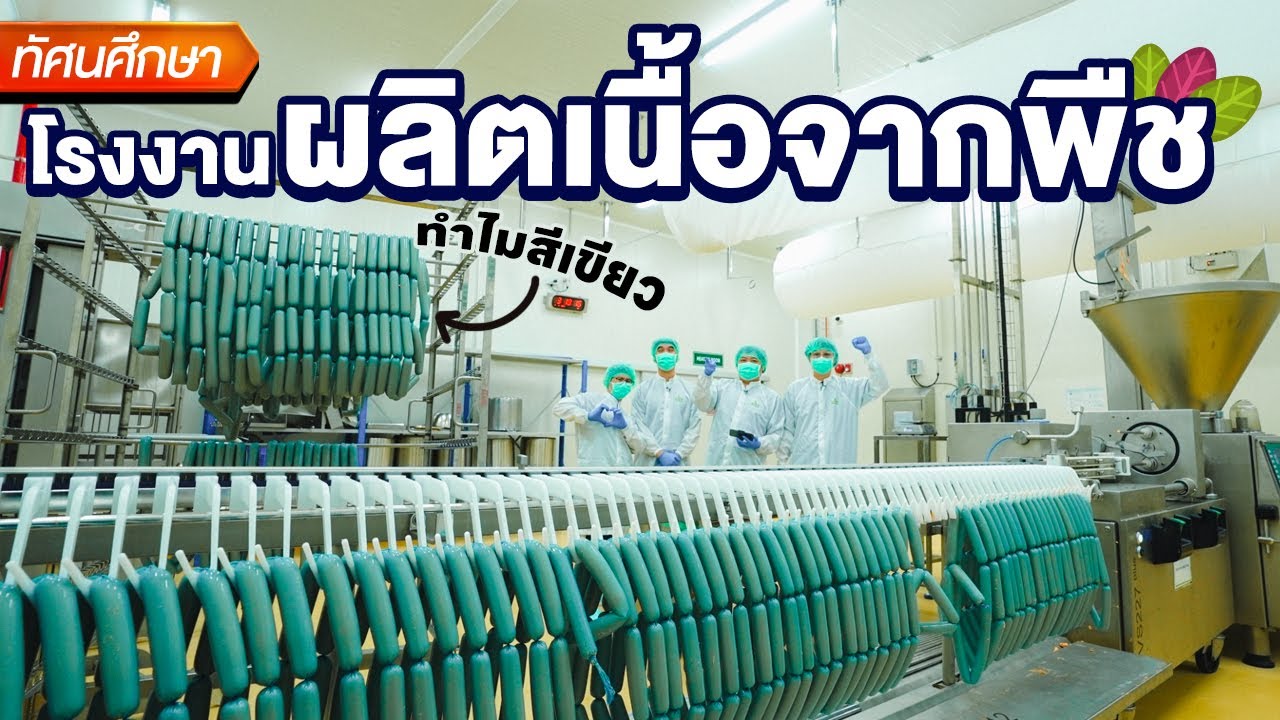 โรงงานผลิตเนื้อจากพืช - ทัศนศึกษา [ENG/TH SUB]