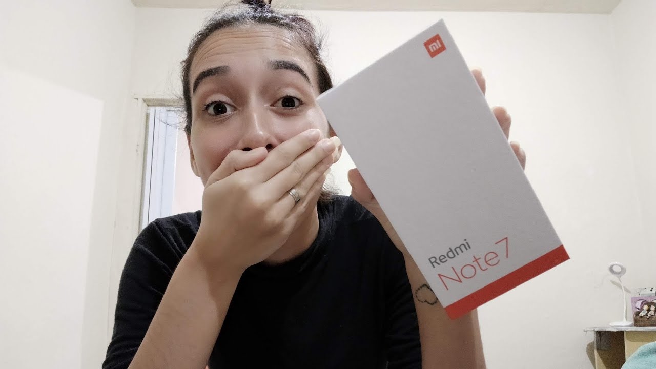 REDMI NOTE 7 - UNBOXING | Meu novo celular!
