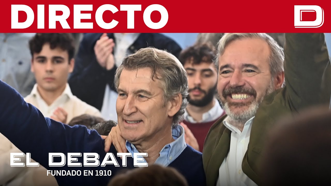DIRECTO | Feijóo y Azcón participan en un acto electoral en Figueruelas (Zaragoza)