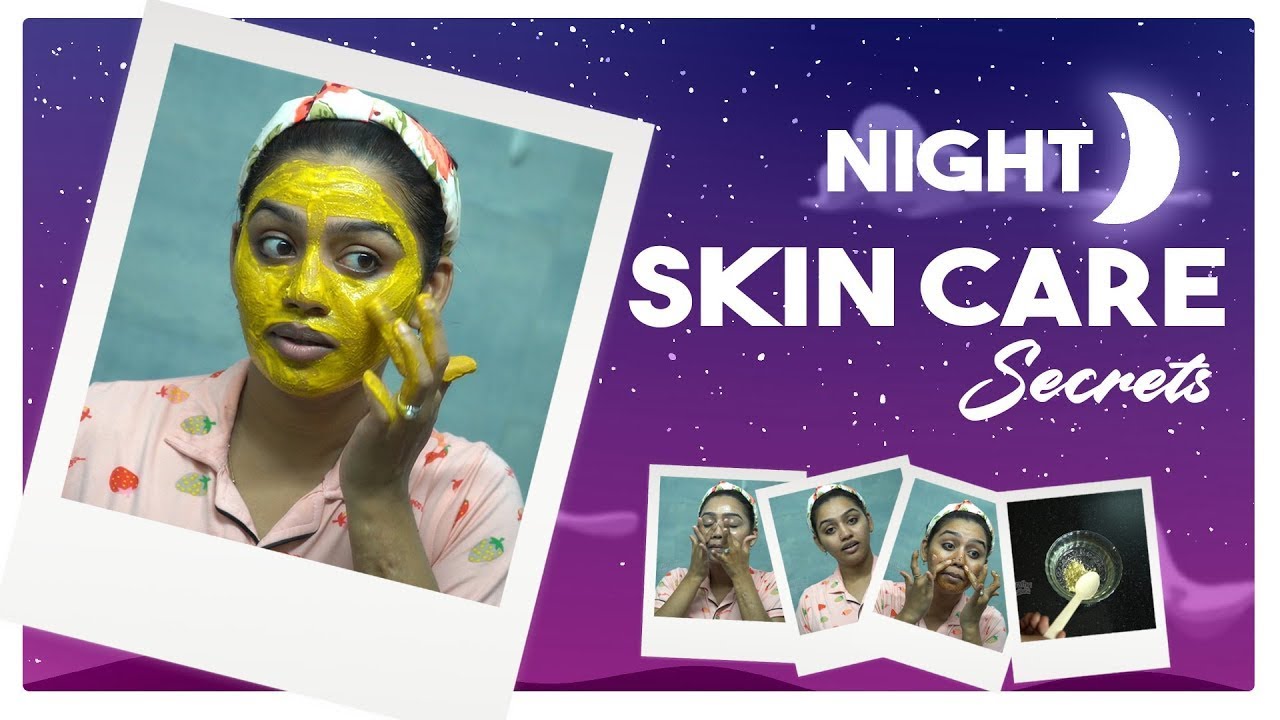 Night Skin Care Secrets | Gayu's Skin Care Routine | Gayathri From Aminjikarai