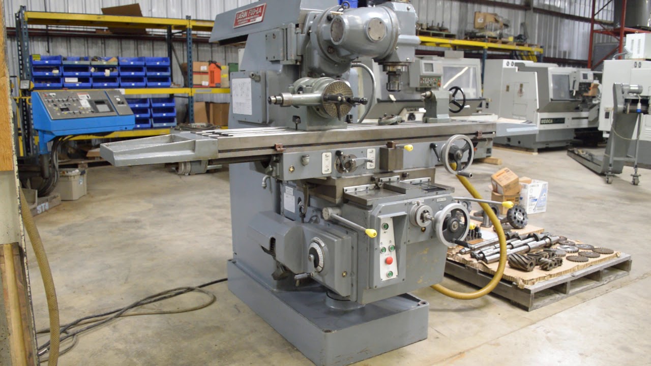 REPUBLIC LAGUN FU3-LA HORIZONTAL/VERTICAL 50 TAPER MILLING MACHINE