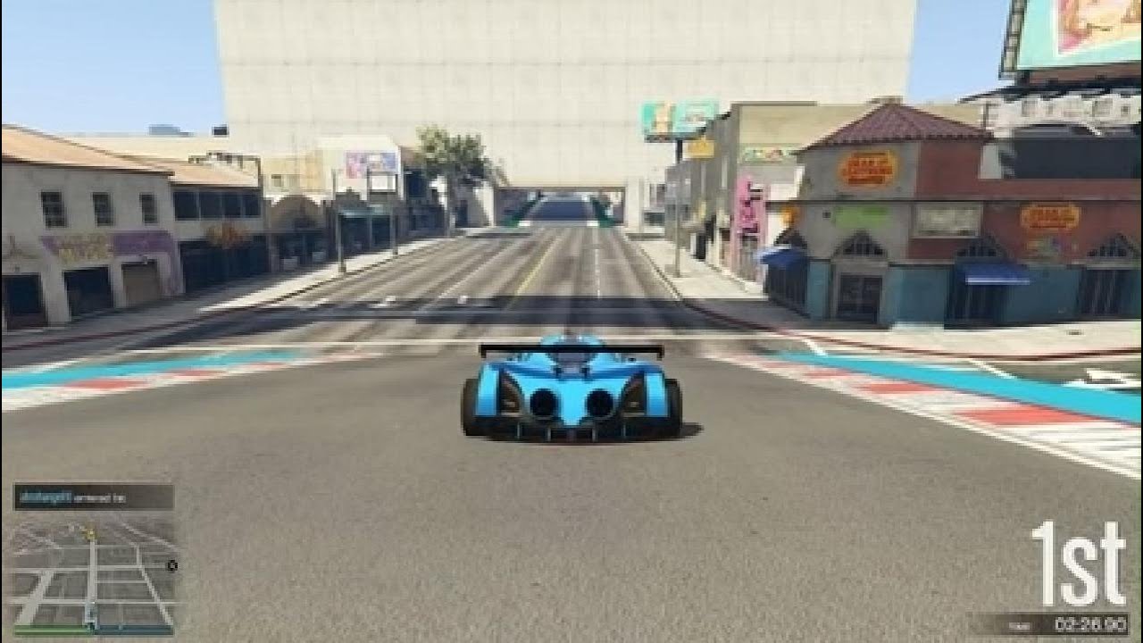 Grand Theft Auto V_ What a Race and come back !!!