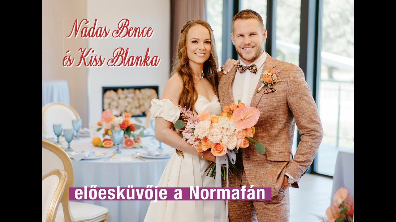 Nádas Bence és kedvese, Kiss Blanka már a leánykérés előtt kipróbálták magukat a szerepben!