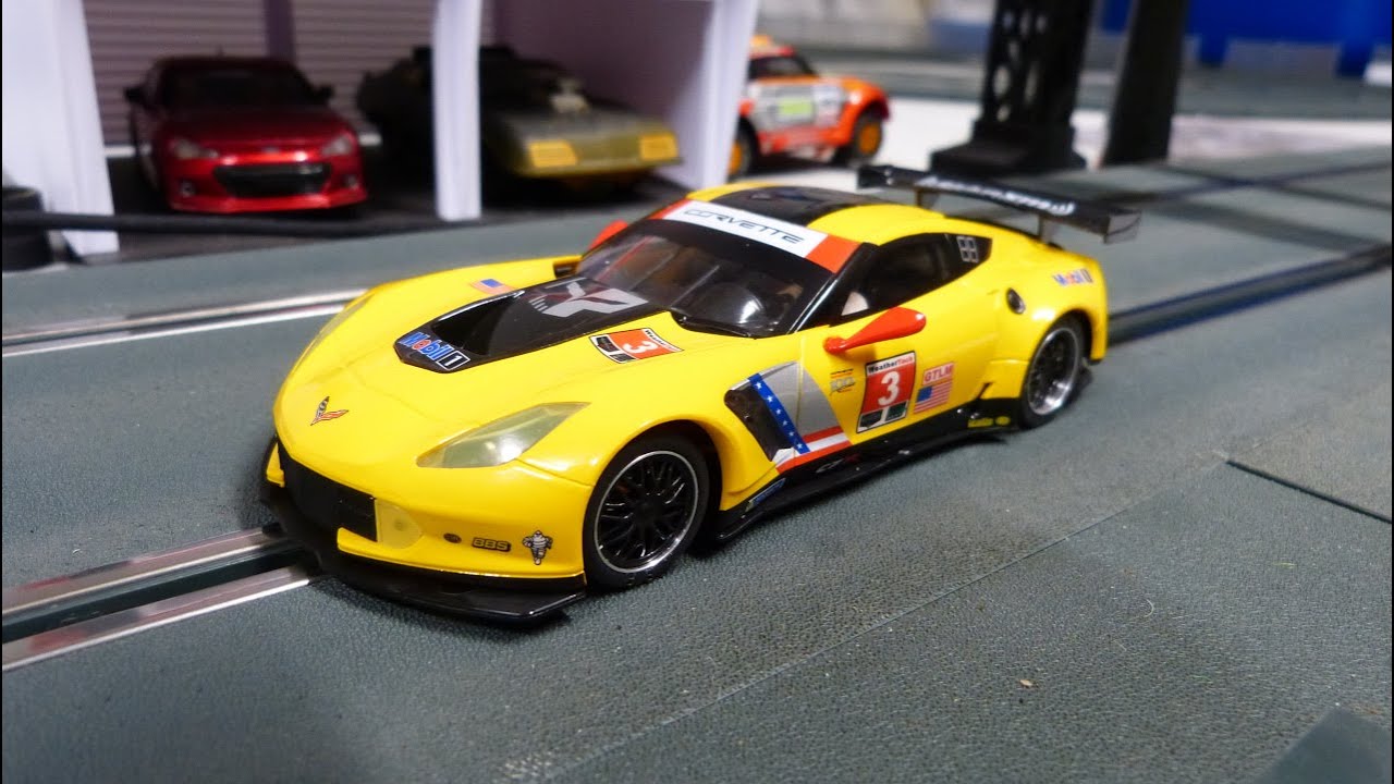 SCALEXTRIC-SLOT. NSR Corvette C7-R Antonio García y Comparativa PISTAS SLOT.