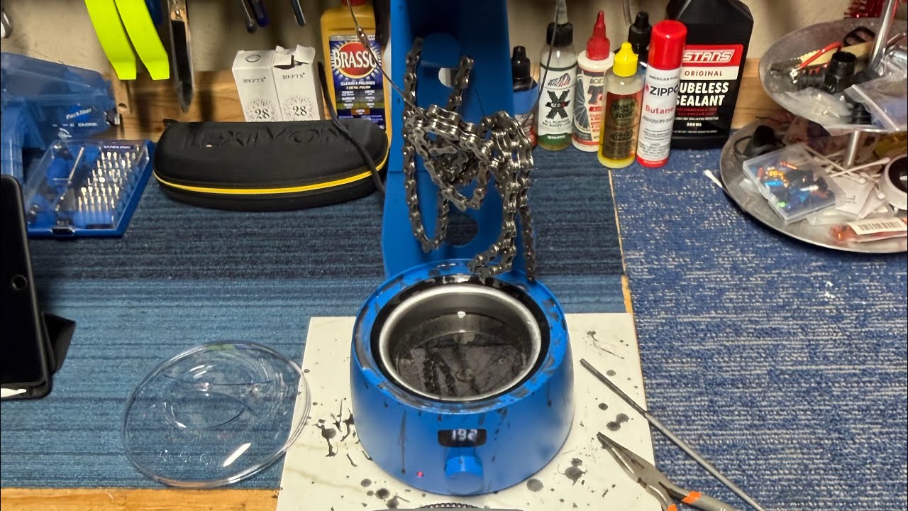 RideFlare Bicycle Chain Waxing System Tutorial 