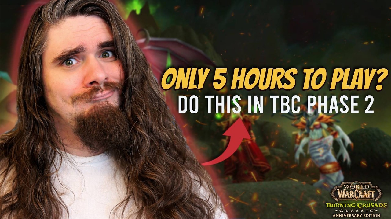 Как бы я играл во вторую фазу TBC, уделяя игре всего 5 часов в неделю &mdash; WoW Anniversary