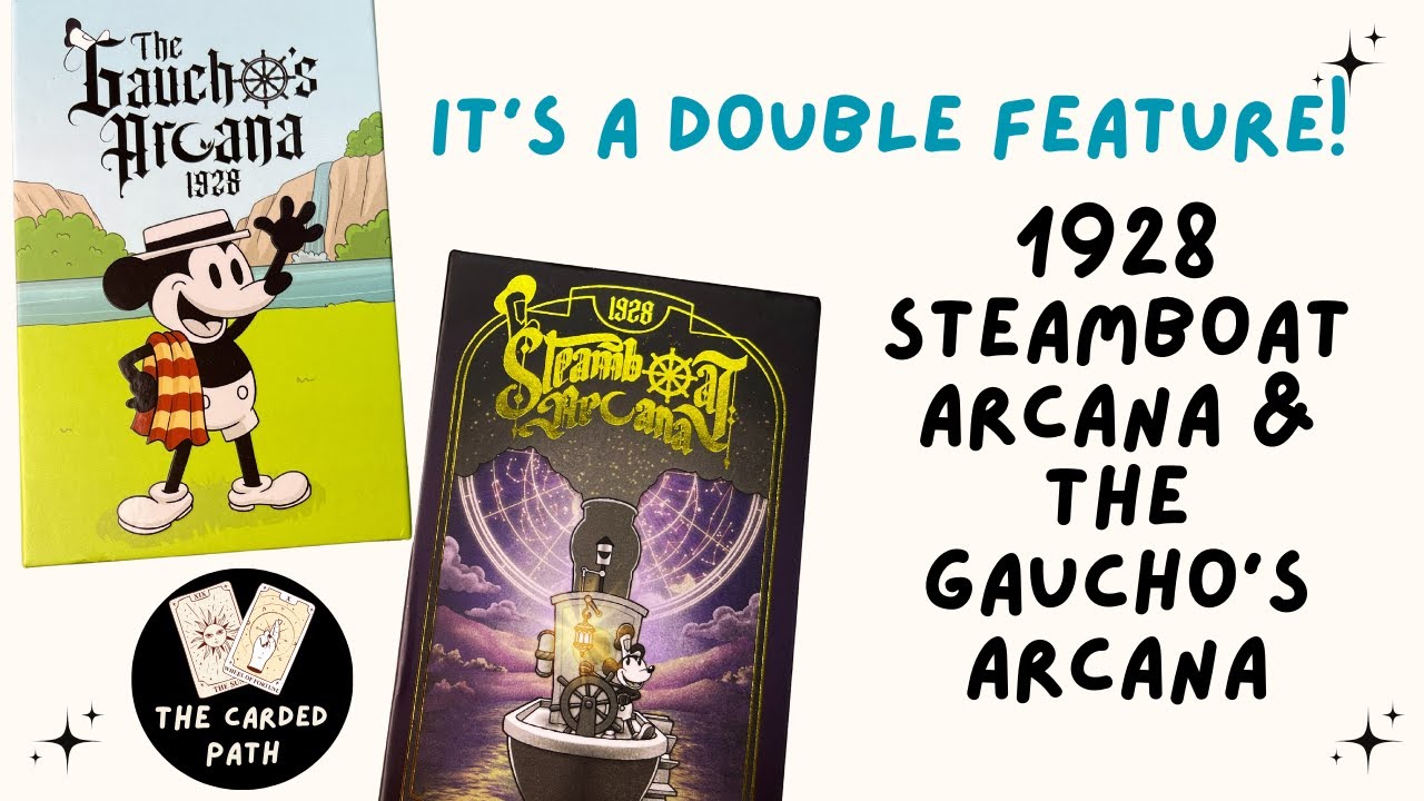 Double Feature! Kickstarter Set: Steamboat Arcana and The Gaucho's Arcana 1928 | Flip Through