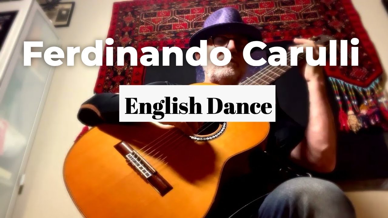Ferdinando Carulli English Dance Guitar Solo