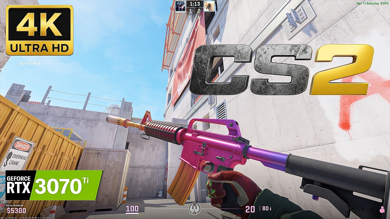 Counter-Strike 2 Premier Mode – 4K Smooth Gameplay (No Commentary)