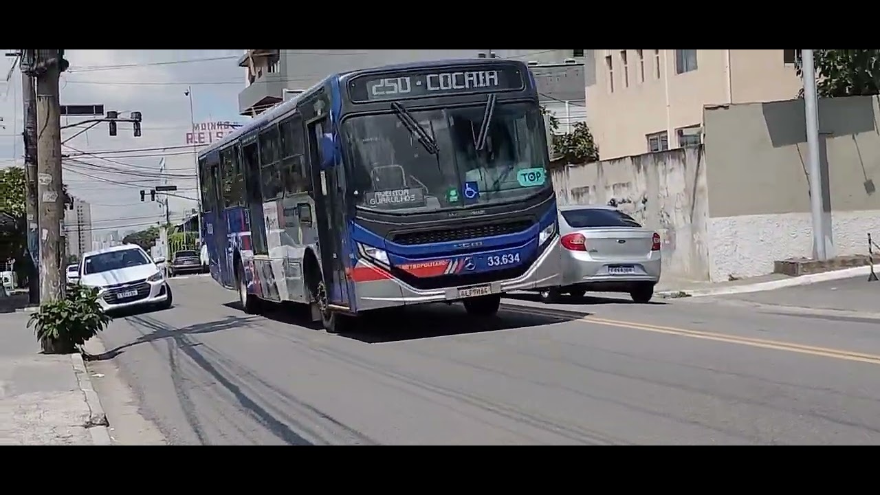 Caio Apache Vip 5 OF-1721L Blutec 5 e 6 Mercedes Benz E.O.Vila Galv&atilde;o Guarulhos Transporte S/A 