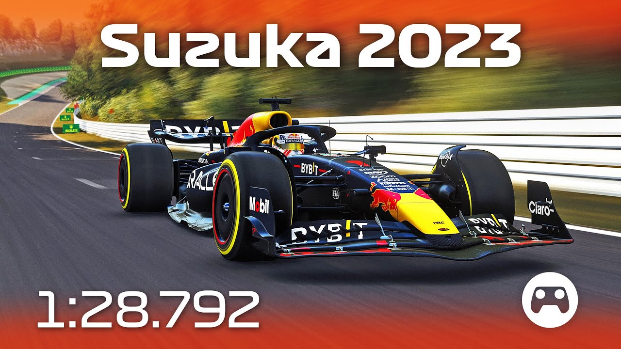 F1 2023 Suzuka | 1:28.792 | RSS Formula Hybrid 2023 v2 | Assetto Corsa | Pole lap + Setup