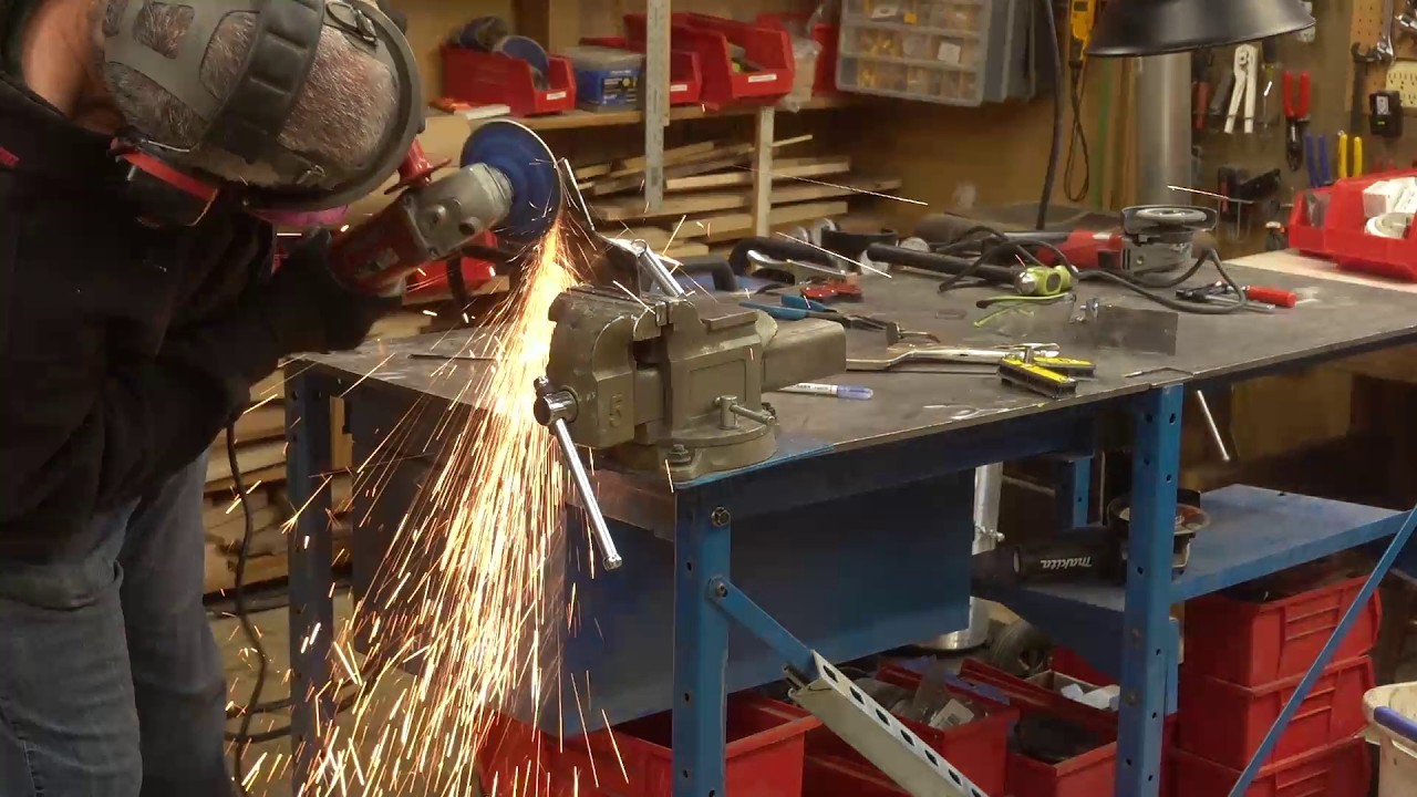 Fabricating a Kickstand for a Farm Push Seeder