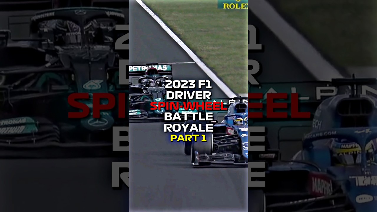 2023 F1 Spin-Wheel Battle Royale #formula1 #edit