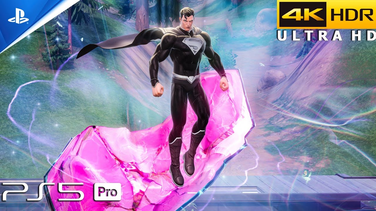 Fortnite (PS5 Pro) 4K 120FPS HDR Gameplay | Skin Superman Shadow