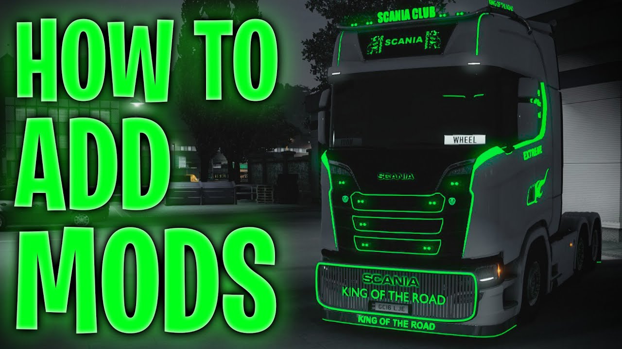 How To Install Mods in Euro Truck Simulator 2 | Ets2 | Hindi