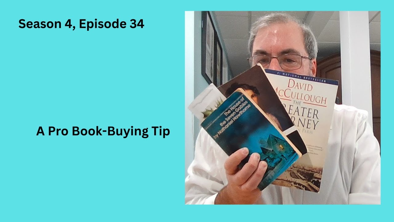 Buy books on the cheap! Here's a pro tip........