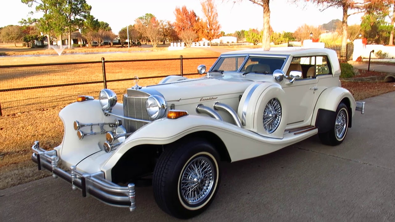 1987 Excalibur Series V, 6k miles, Pig Skin Leather, corvette rear end