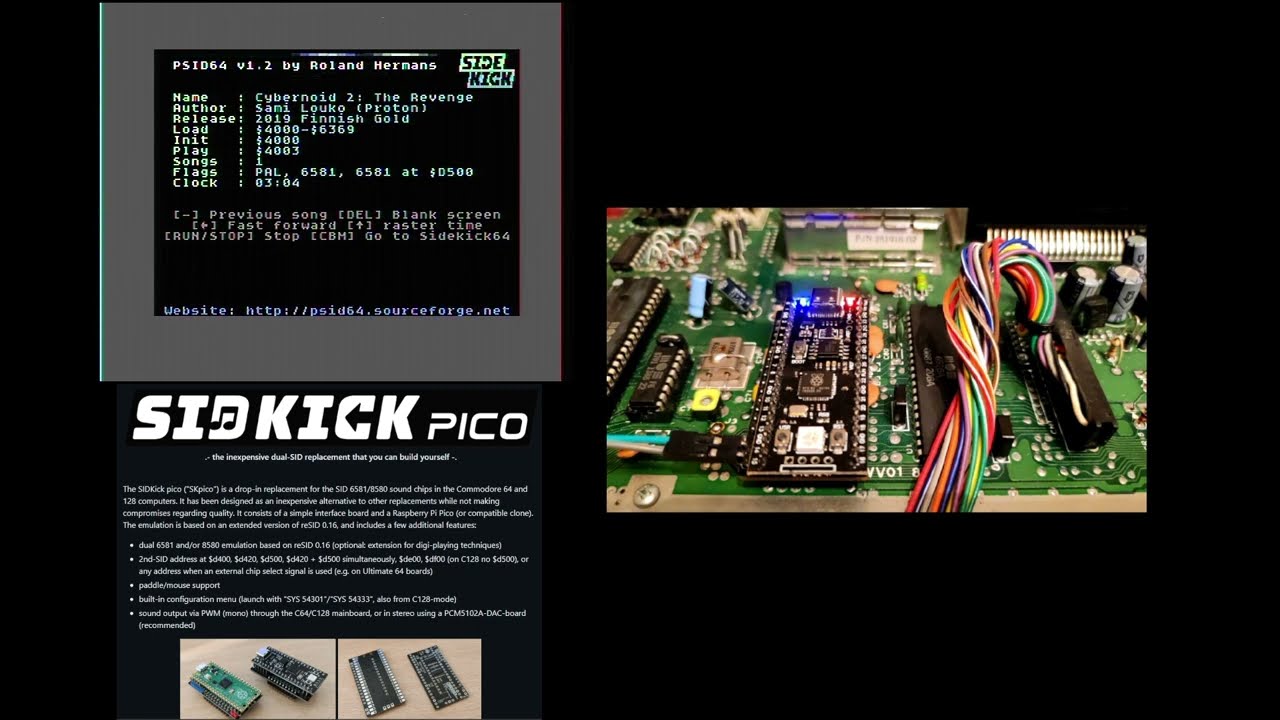 SIDKICK pico plays 