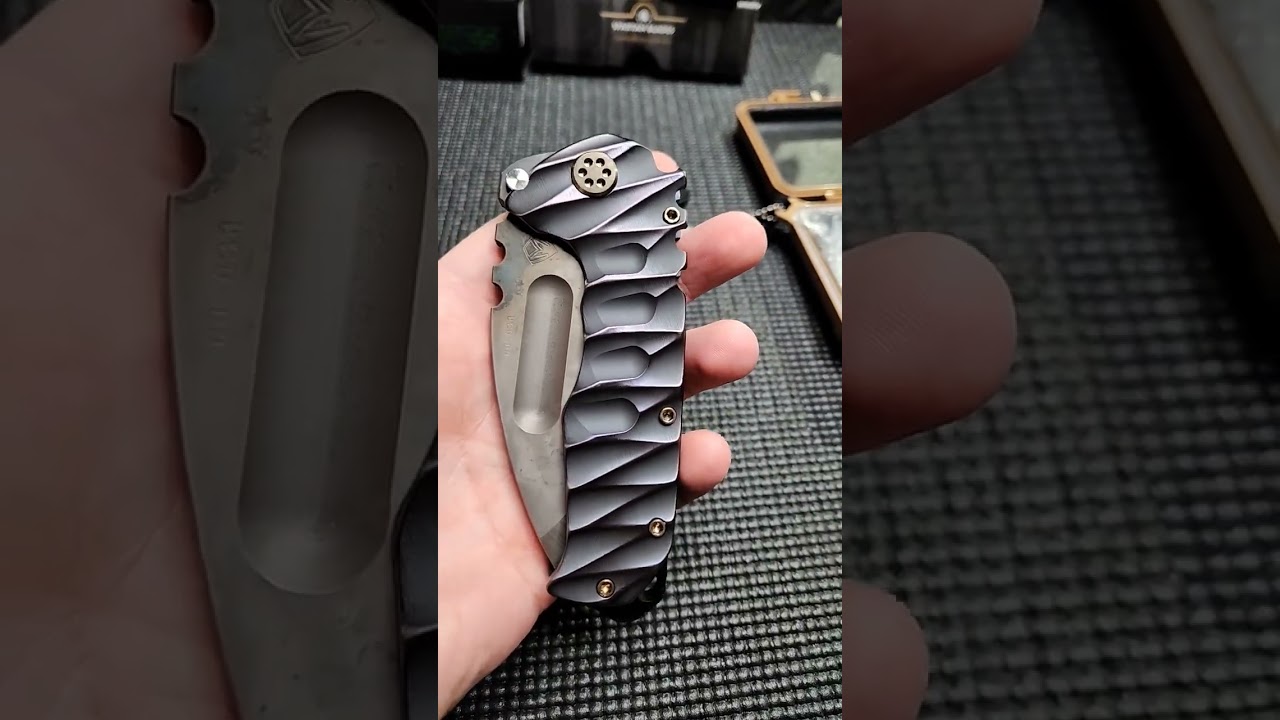 Мой новый любимый нож! Medford Praetorian Ti Custom 