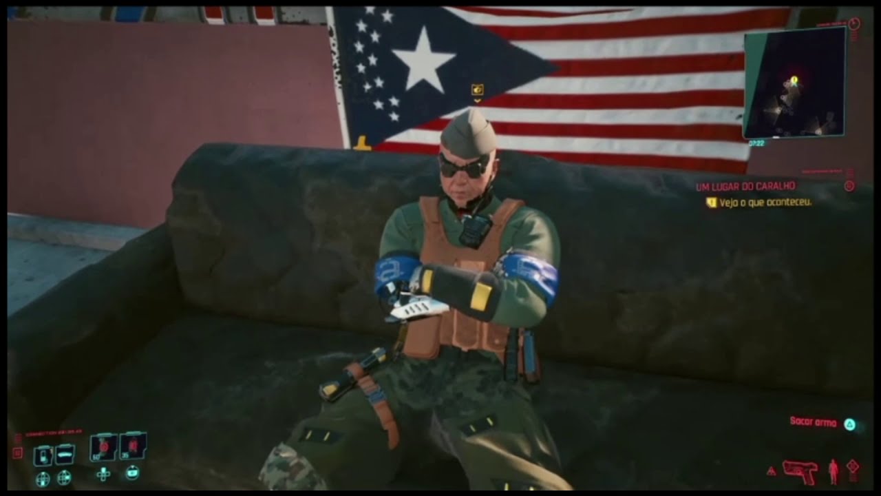 Bolsonaro no Cyberpunk 2077 - Dublagem PT-BR